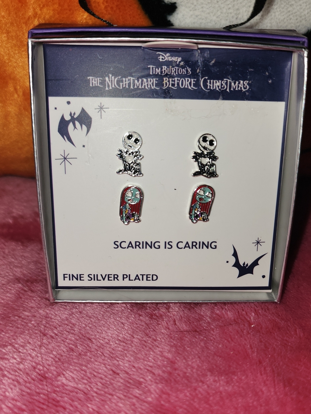 ✨️NWB / DISNEY/ NIGHTMARE BEFORE CHRISTMAS EARRING SET (2PC)